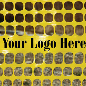 Tenax Custom Logo Yellow Fence