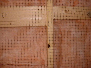 Tenax insulation net in use